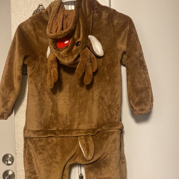 Kids Reindeer Onsie-M - Picture 4 of 8